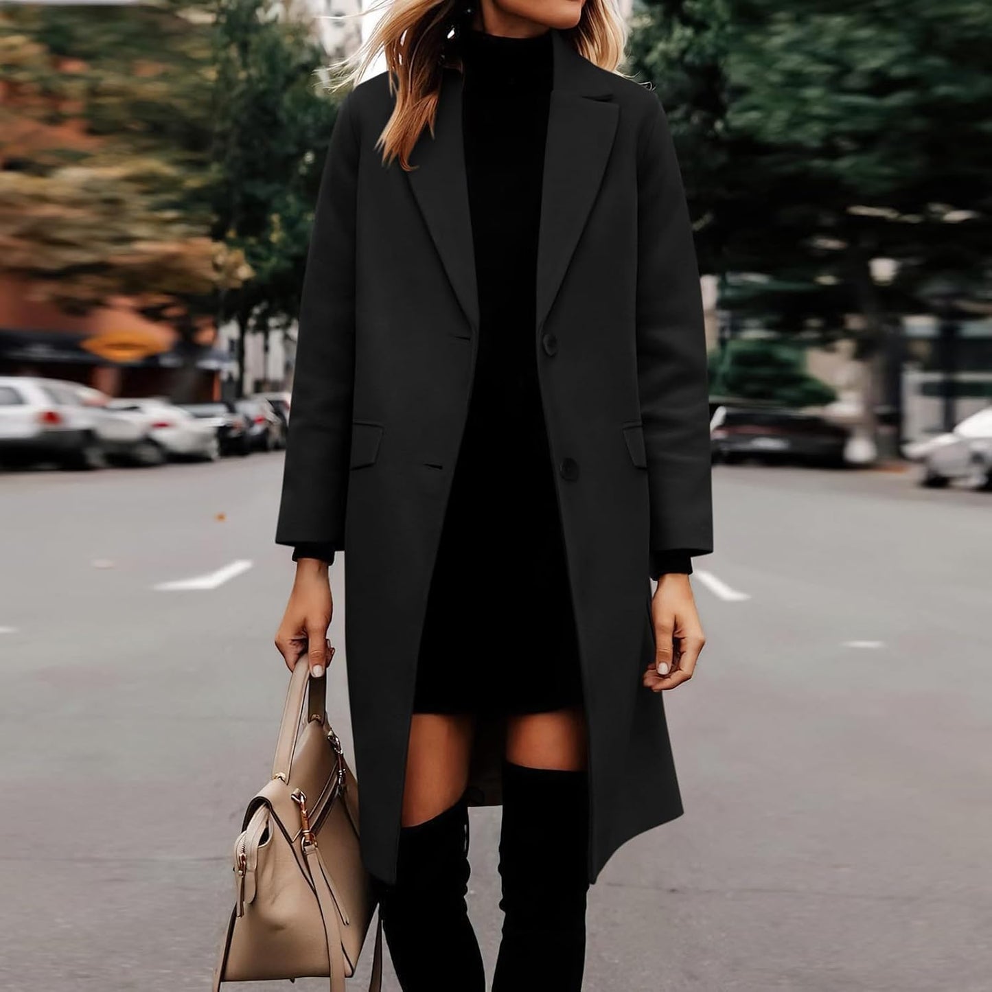 Genérico Winter Coats for Women Jacket Women Tweed Trench Thermal Polar Sale Jacket Winter 2025