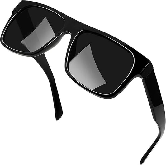 Joopin Acetate Men's Sunglasses Polarized Square Classic Modern UV400 Protection Sports for Driving Cycling Fishing