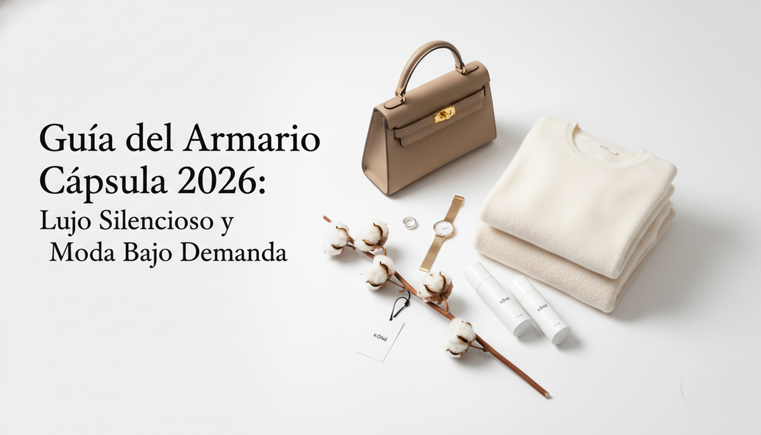 Guía del Armario Cápsula 2026: Lujo Silencioso y Moda Bajo Demanda