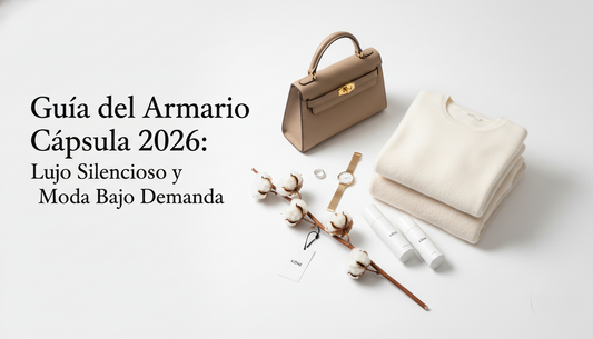 Guía del Armario Cápsula 2026: Lujo Silencioso y Moda Bajo Demanda