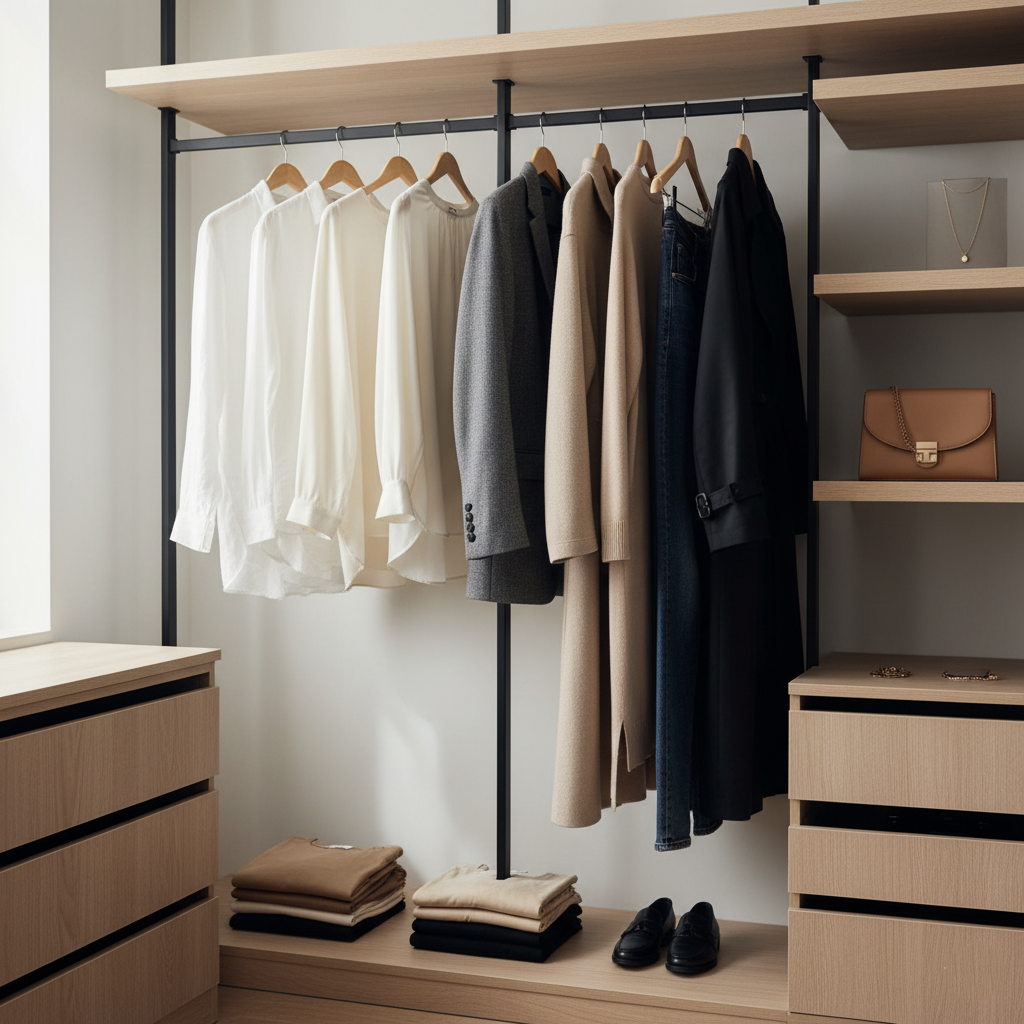 Cómo Crear un Armario Cápsula Minimalista en 2025