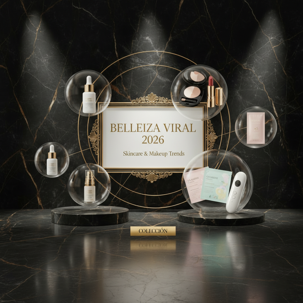 Productos de belleza viral TikTok 2026 - Skincare y makeup trending en KÖNE