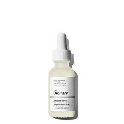 The Ordinary Hyaluronic Acid 2% + B5 (with Ceramides), Hyaluronic Acid + B5 (with Ceramides), Multidimensional Moisturizing Serum for Softer, Smoother Skin 30ml