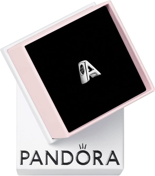 Pandora Letter Sterling Silver Charms