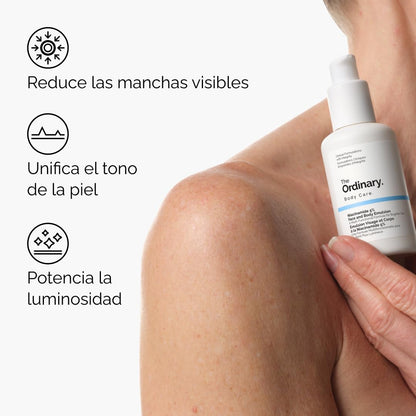 The Ordinary Niacinamide 5% Face and Body Emulsion, Facial and Body Emulsion with Niacinamide, Corrector for Dark Spots and Skin Tone, 100 ml
