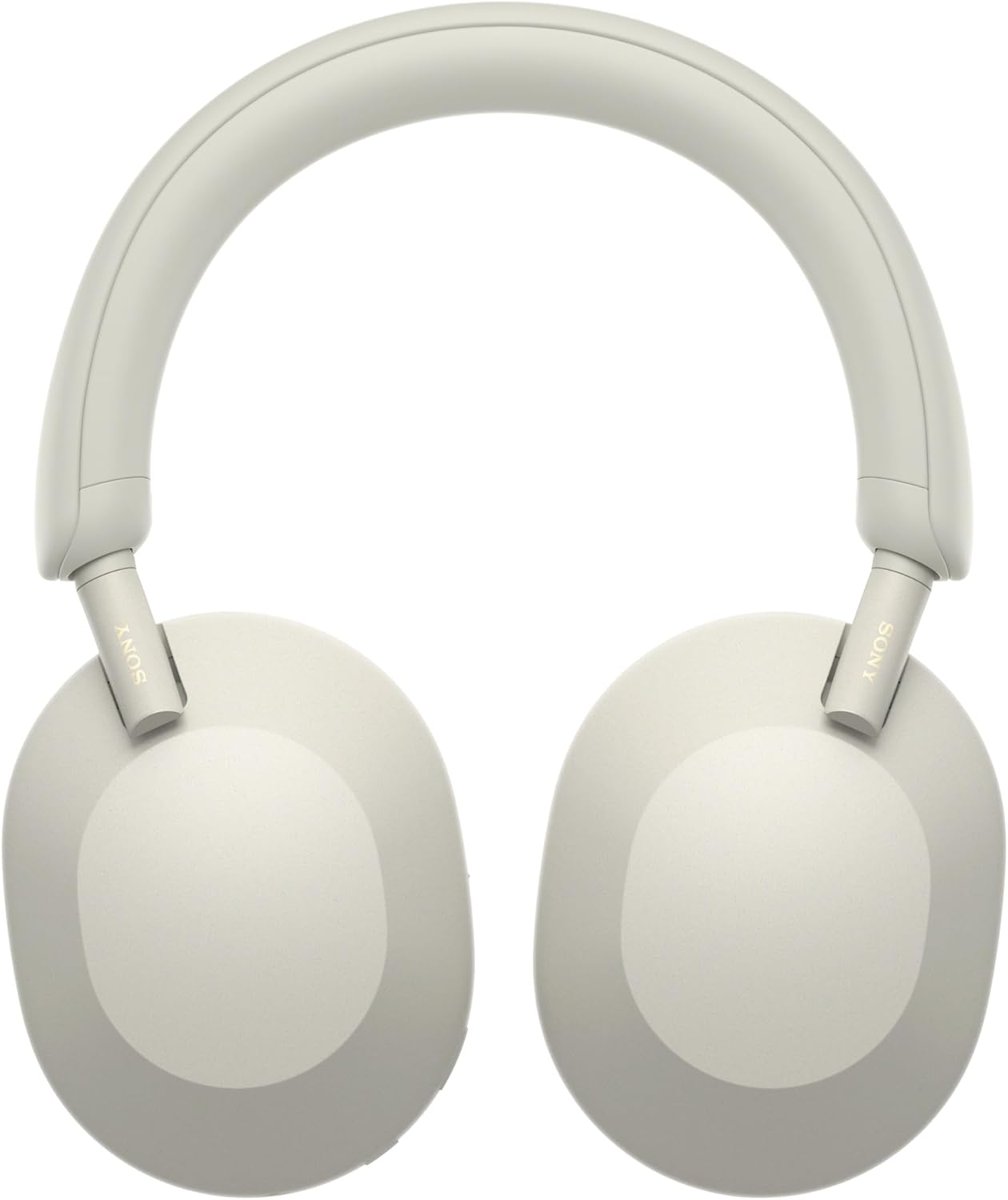 Sony WH-1000XM5 Noise Cancelling, Bluetooth On-Ear Headphones, Crystal Clear Calls, Hi-Res, 30h Battery, Quick Charge, Includes Hard Case, iOS, Android - Silver