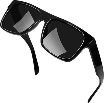 Joopin Acetate Men's Sunglasses Polarized Square Classic Modern UV400 Protection Sports for Driving Cycling Fishing