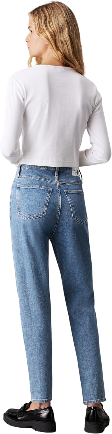 Calvin Klein Jeans Women's Tapered, Denim M, 36W