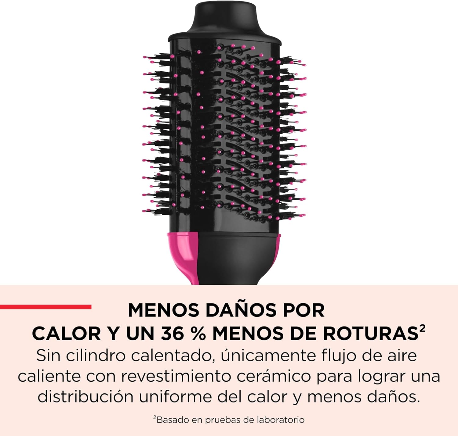 REVLON Salon One-Step Dryer and Volumizer with Sectioning Comb Included - 3 Heat Settings and 2 Speeds, Ceramic Coating, Ergonomic Handle, Original with Comb