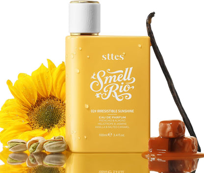 Sttes Perfume 602# (Irresistible Sunshine) - Eau de Parfum 100 ml (3.4 fl oz) Vanilla Gourmet Tune (Caramel Vanilla Flavor)