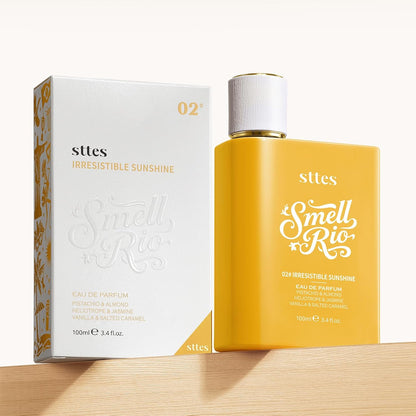Sttes Perfume 602# (Irresistible Sunshine) - Eau de Parfum 100 ml (3.4 fl oz) Vanilla Gourmet Tune (Caramel Vanilla Flavor)