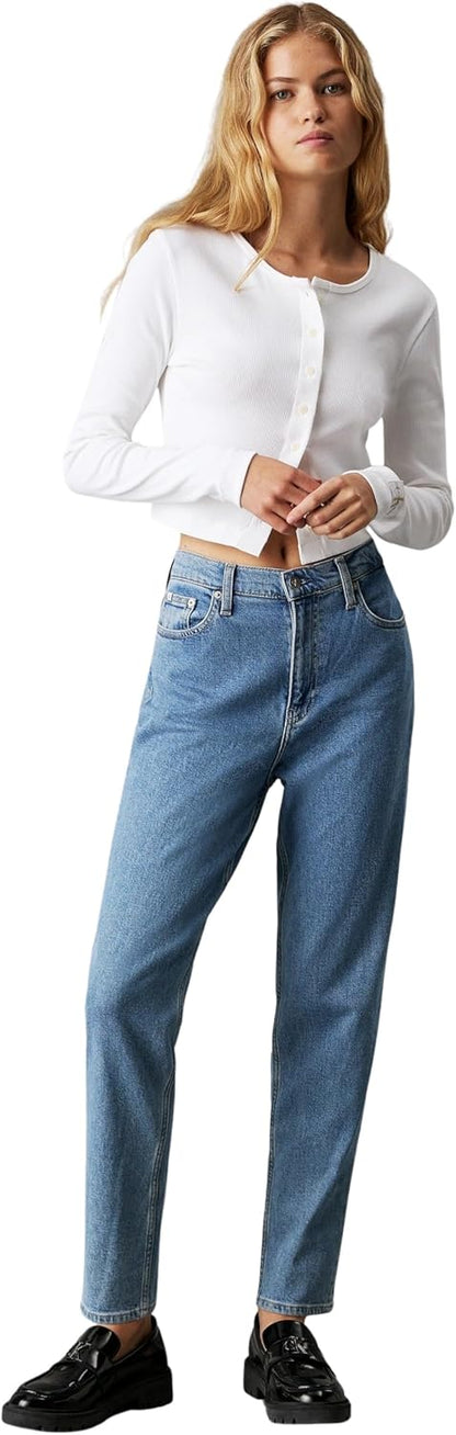 Calvin Klein Jeans Women's Tapered, Denim M, 36W