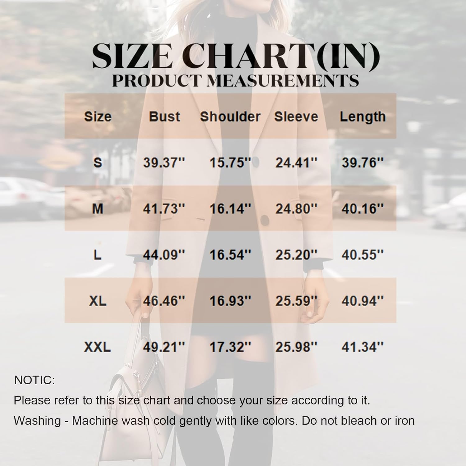 Genérico Winter Coats for Women Jacket Women Tweed Trench Thermal Polar Sale Jacket Winter 2025