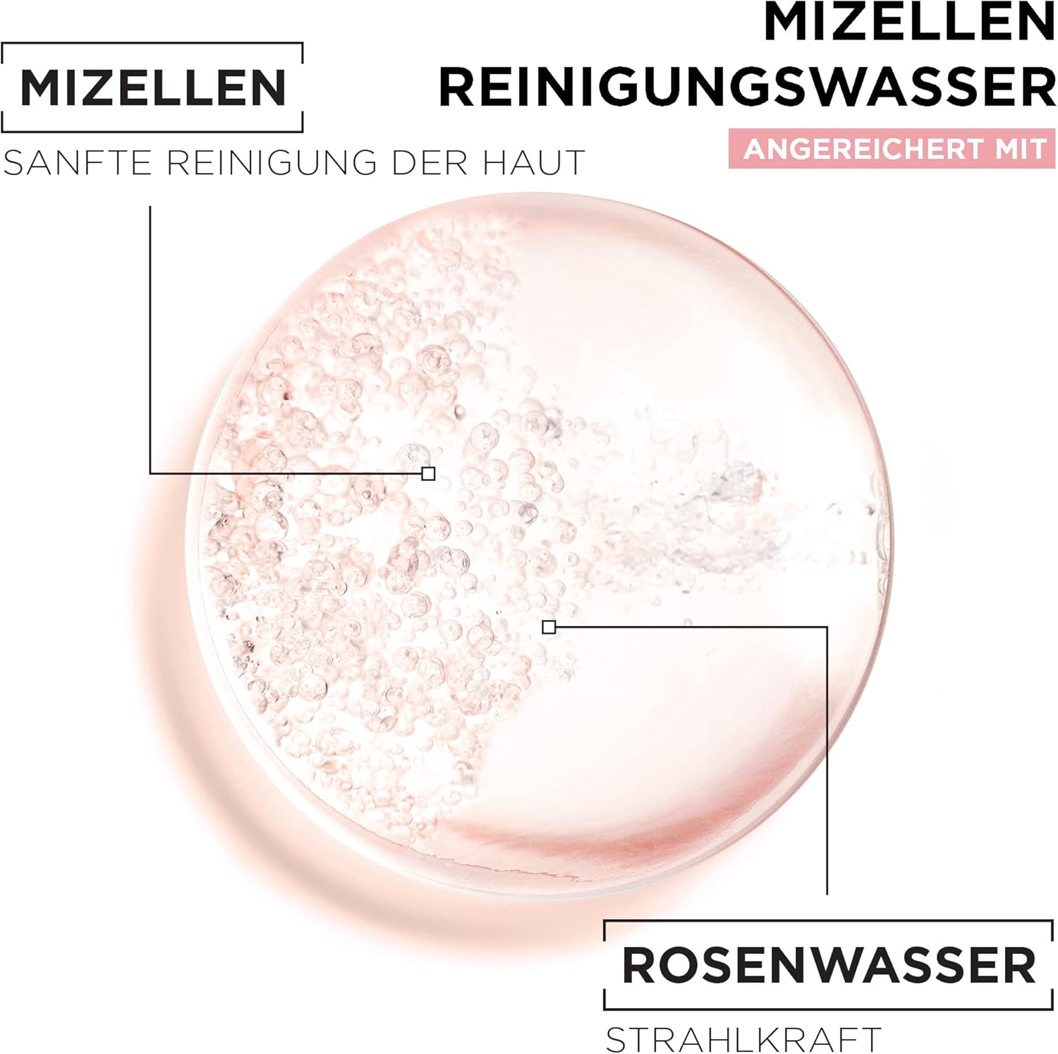 Garnier Skin Active Micellar Water with Rose Water for Off and Sensitive Skin, Make-up, Cleanses and Brightens, 700 ml