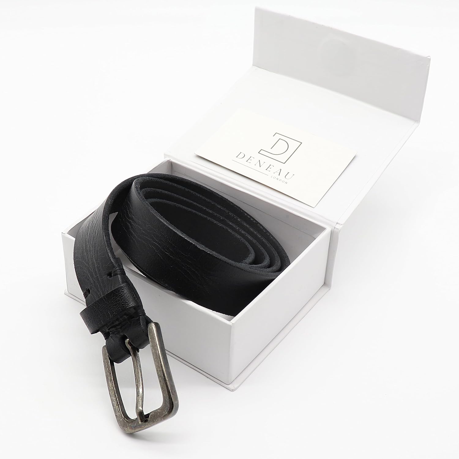 Genuine Leather Belt for Women, Handmade for Jeans and Casual Wear, Luxury Gift Box, Fashion Vintage