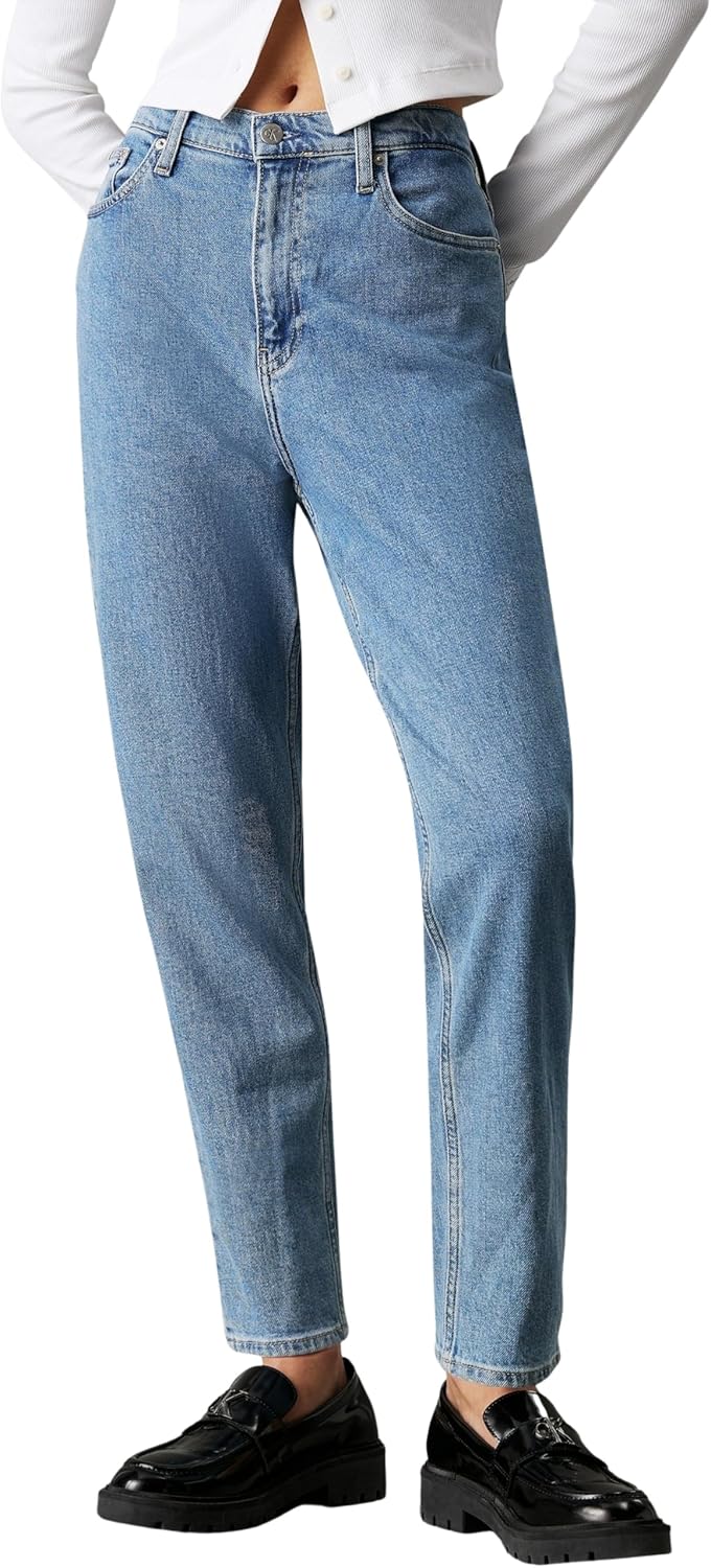 Calvin Klein Jeans Women's Tapered, Denim M, 36W