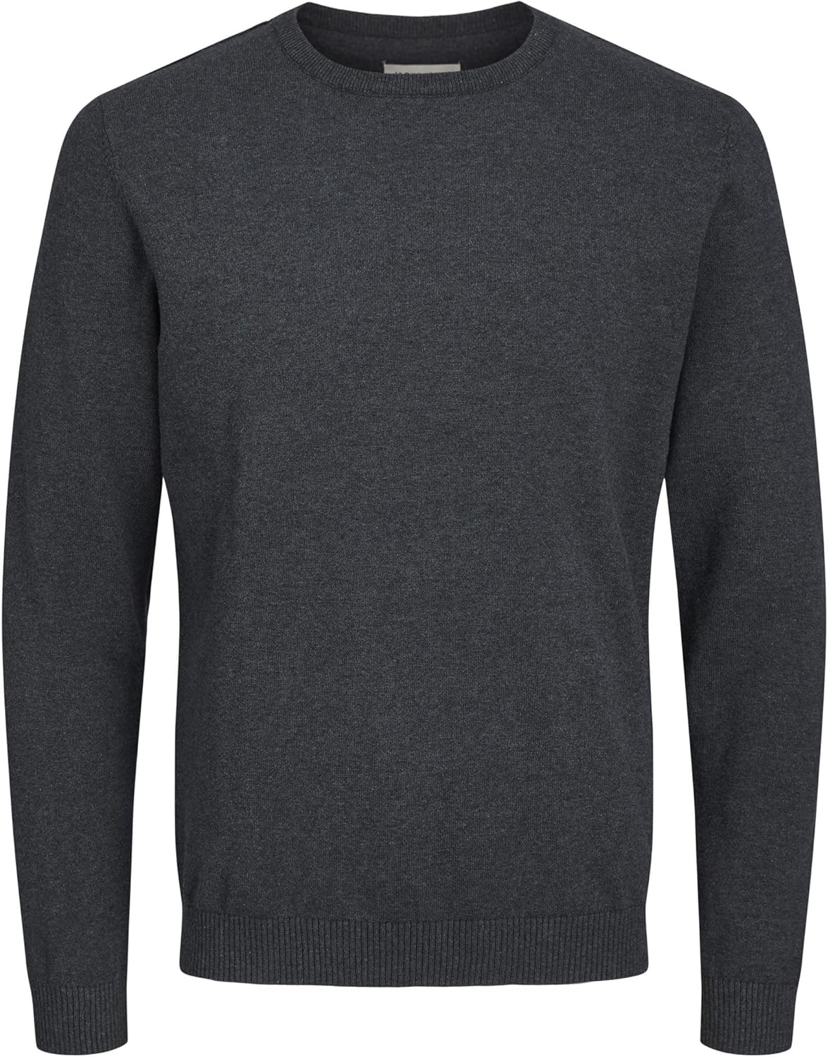 JACK & JONES JJEBASIC Basic Crew Neck Long Sleeve Lightweight Sweatshirt