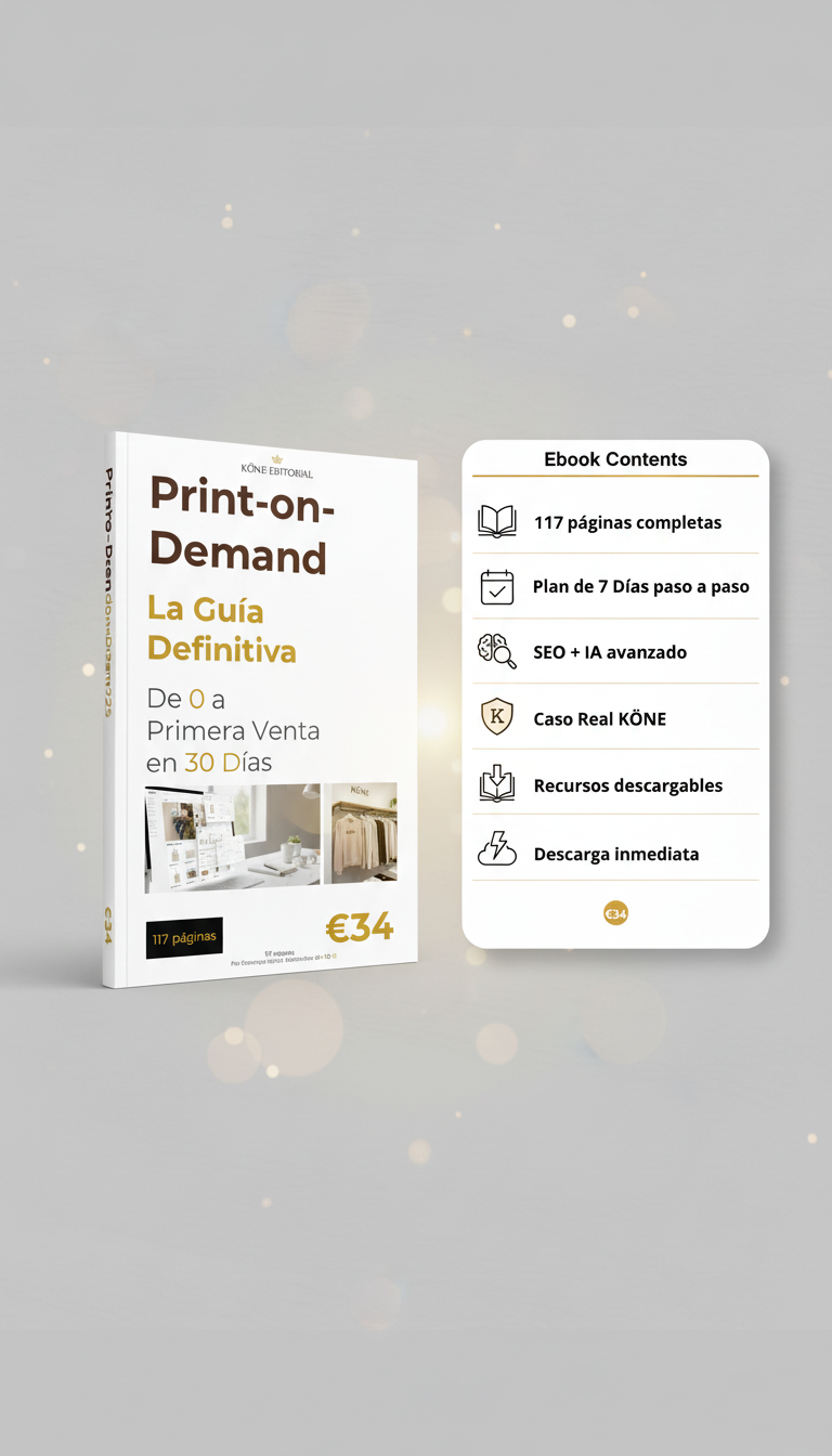 La Guía Definitiva de Print-on-Demand 2025 | Ebook Digital