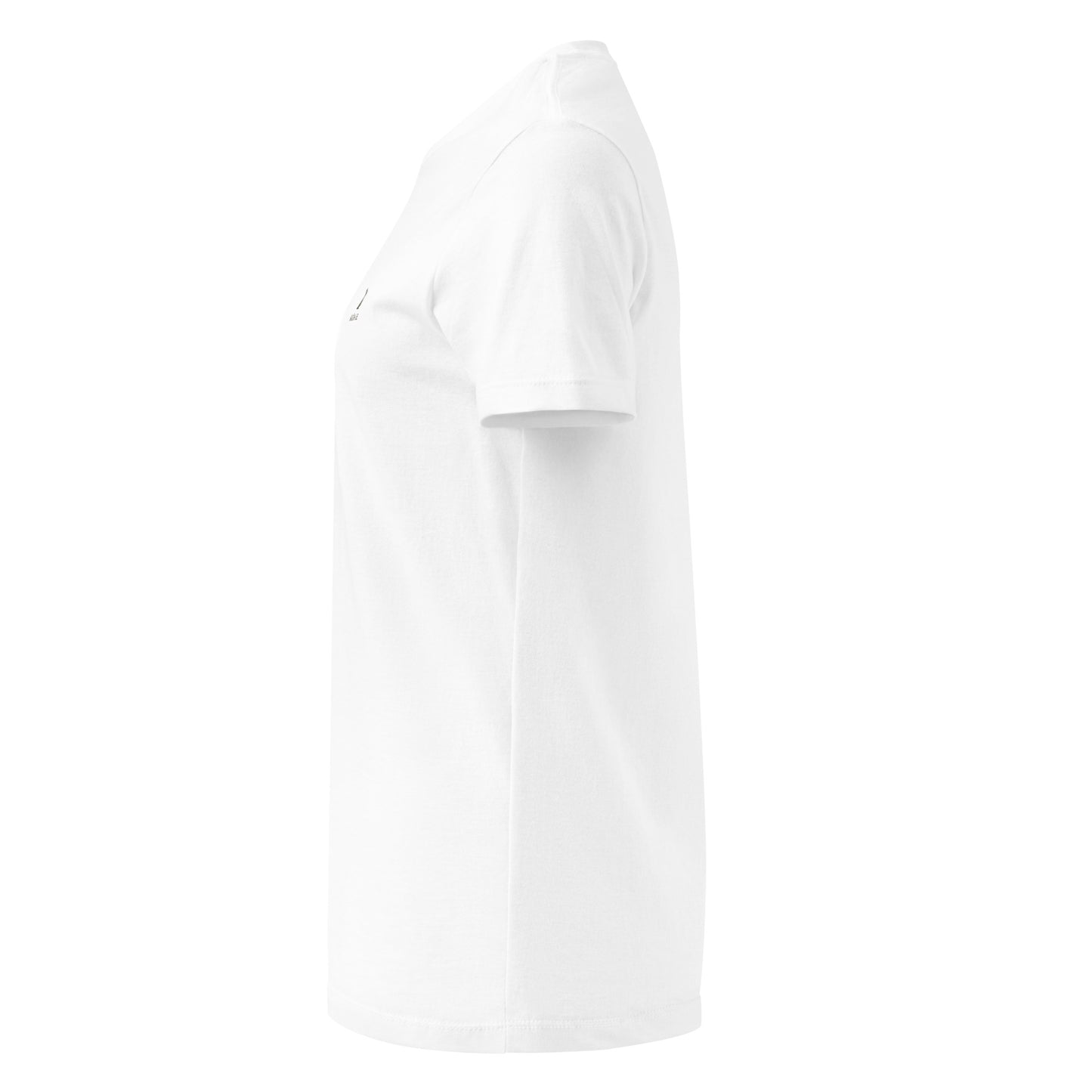 Perfil izquierdo camiseta básica KÖNE mujer 100% algodón , tejido suave y ligero